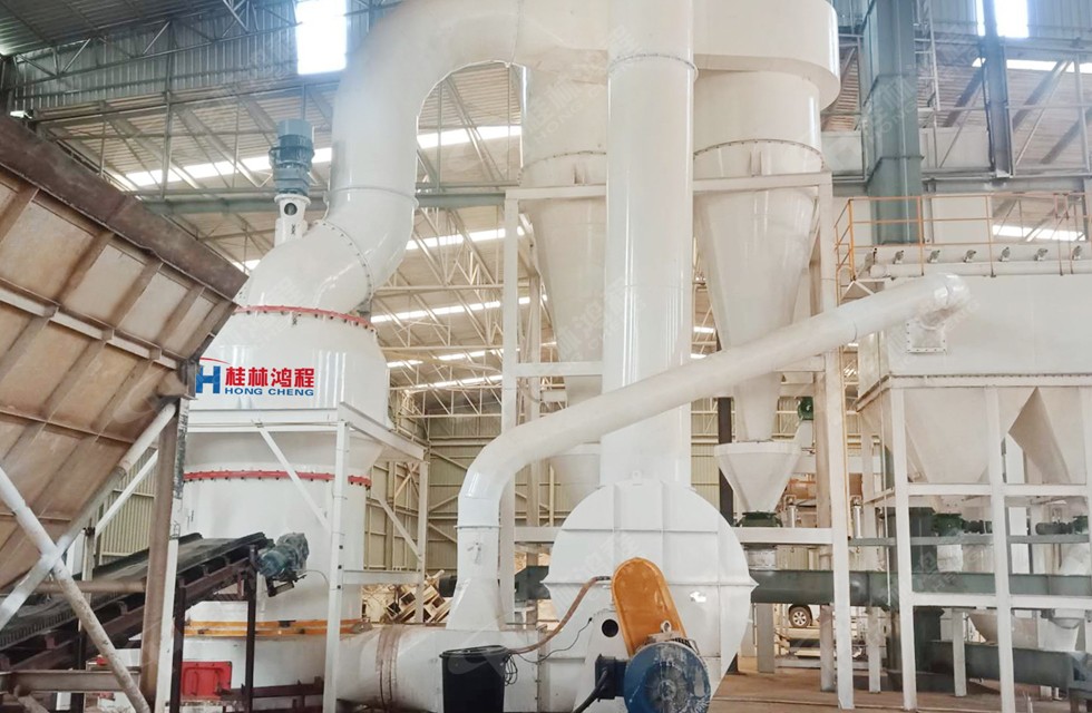 重晶石磨粉機(jī)1500目年產(chǎn)10萬(wàn)噸生產(chǎn)線配置