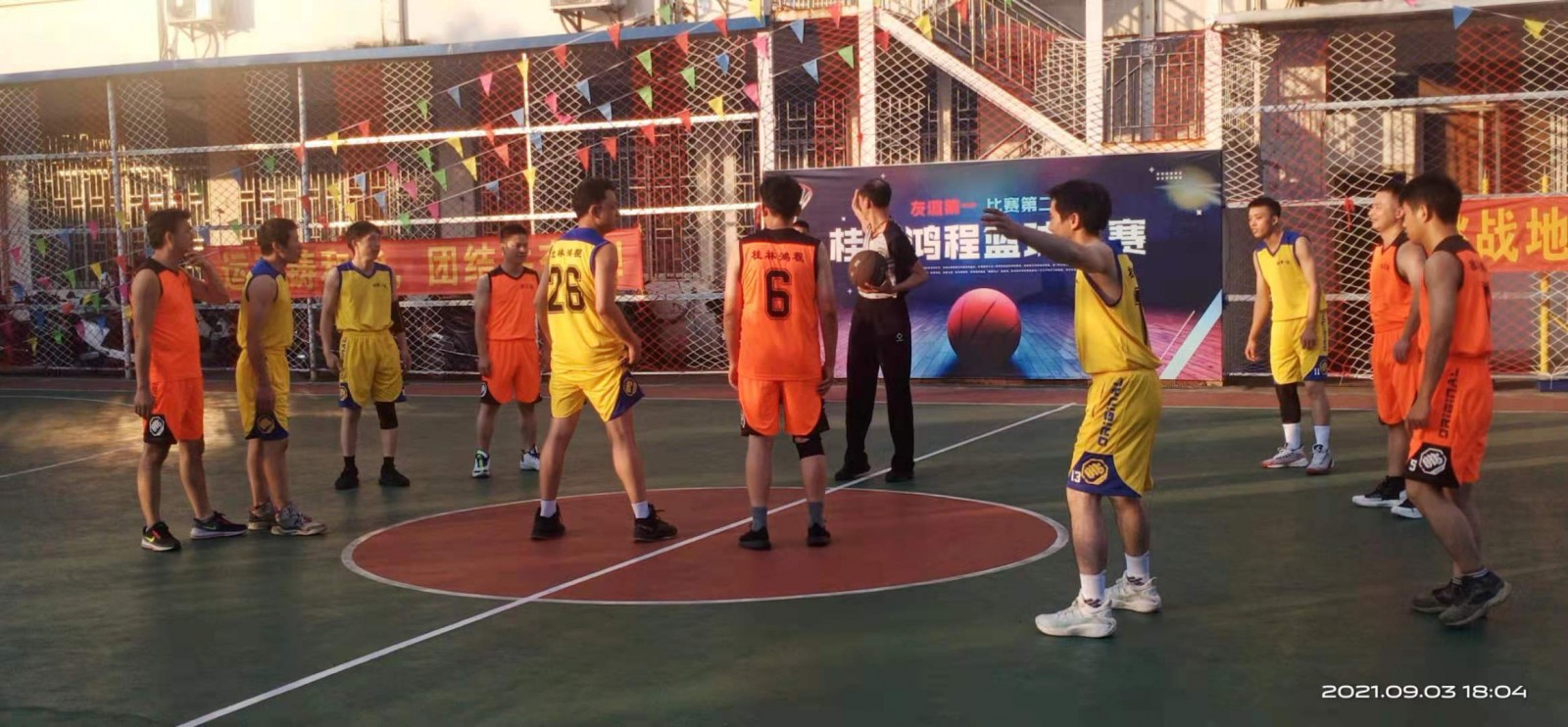 桂林鴻程秋季籃球賽半決賽火熱來襲！
