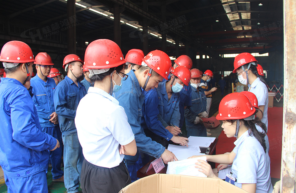 揚技能長劍，造鴻程精品|2022年臨桂區職工勞動技能競賽在桂林鴻程舉辦